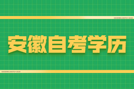 安徽自考學(xué)歷容易找工作嗎？